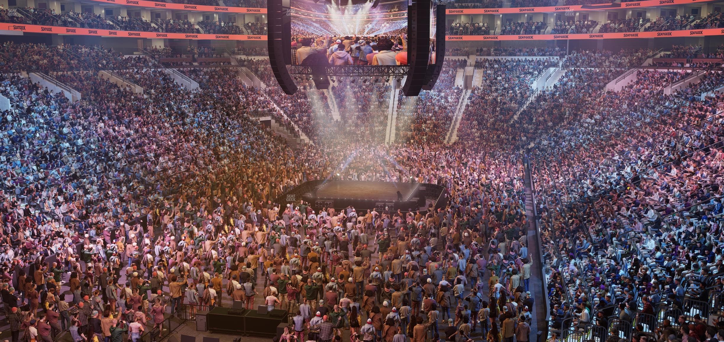 Xfinity Mobile Arena - Section 108 Seat View