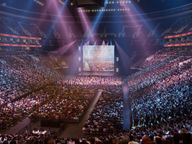 Xfinity Mobile Arena - Section 108 Seat View