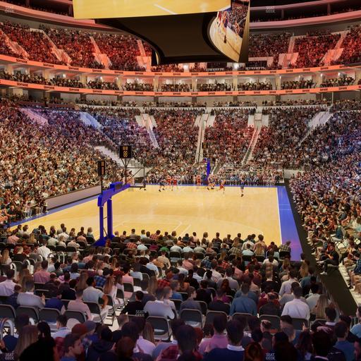 Xfinity Mobile Arena - Section 108 Seat View