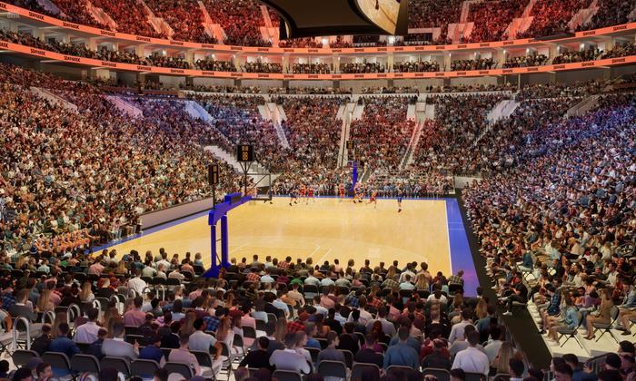 Xfinity Mobile Arena - Section 108 Seat View