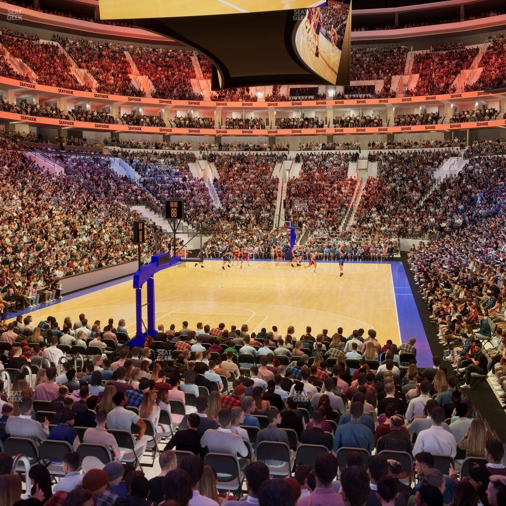 Xfinity Mobile Arena - Section 108 Seat View