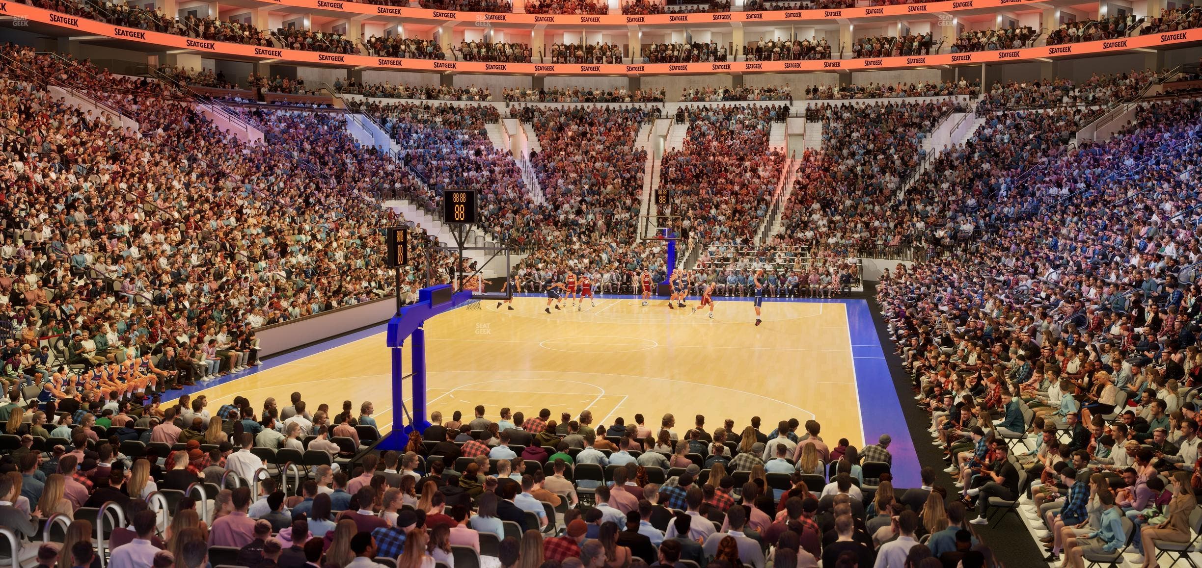 Xfinity Mobile Arena - Section 108 Seat View