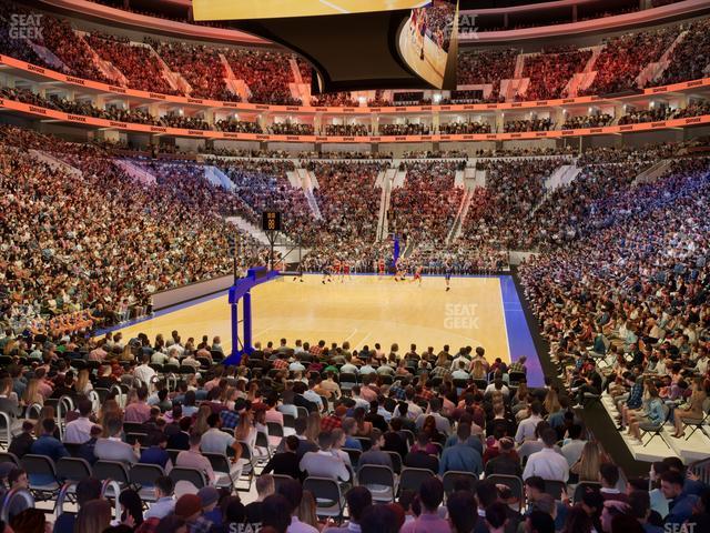 Xfinity Mobile Arena - Section 108 Seat View