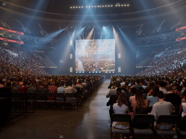 Xfinity Mobile Arena - Section 108 Seat View