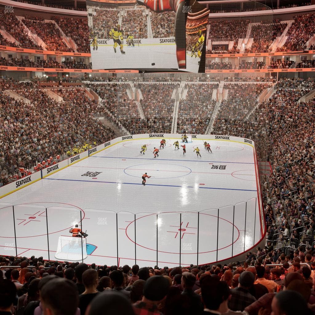Xfinity Mobile Arena - Section 108 Seat View
