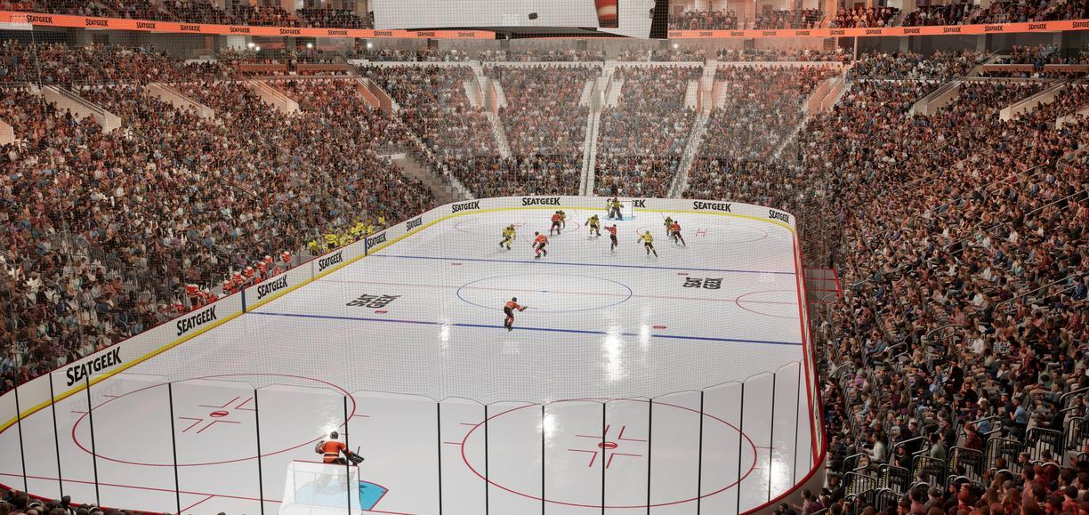 Xfinity Mobile Arena - Section 108 Seat View