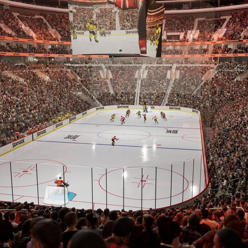 Xfinity Mobile Arena - Section 108 Seat View