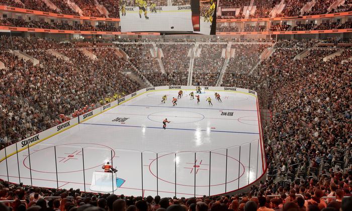 Xfinity Mobile Arena - Section 108 Seat View