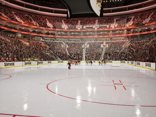 Xfinity Mobile Arena - Section 108 Seat View