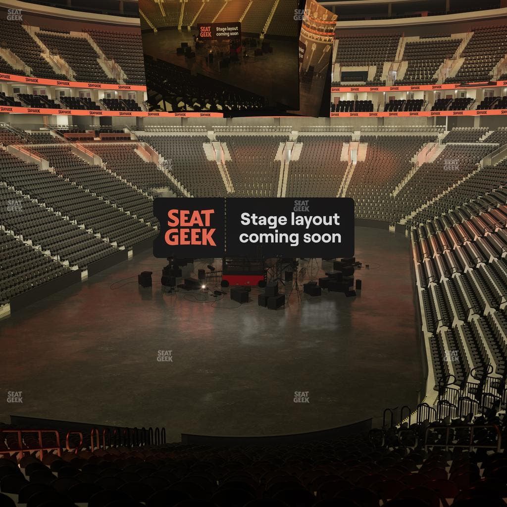 Xfinity Mobile Arena - Section 108 Seat View