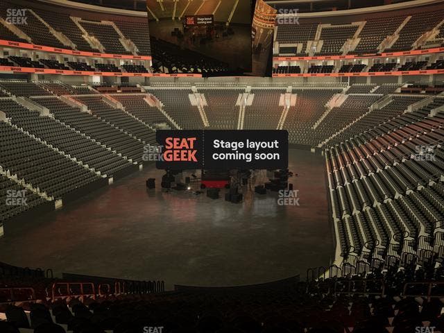 Xfinity Mobile Arena - Section 108 Seat View