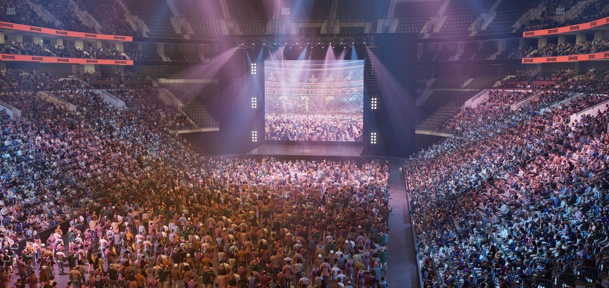 Xfinity Mobile Arena - Section 108 Seat View