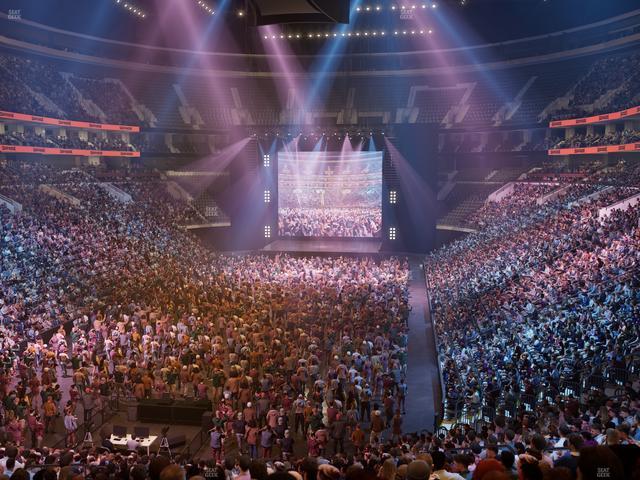 Xfinity Mobile Arena - Section 108 Seat View