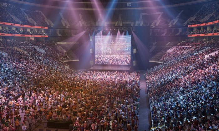 Xfinity Mobile Arena - Section 108 Seat View