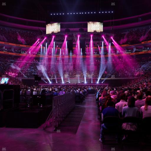 Xfinity Mobile Arena - Section 108 Seat View