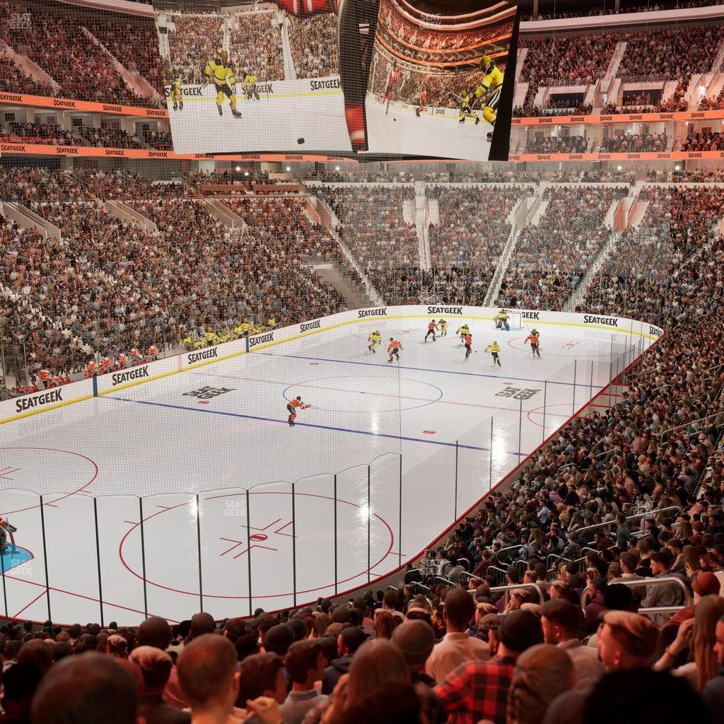 Xfinity Mobile Arena - Section 109 Seat View
