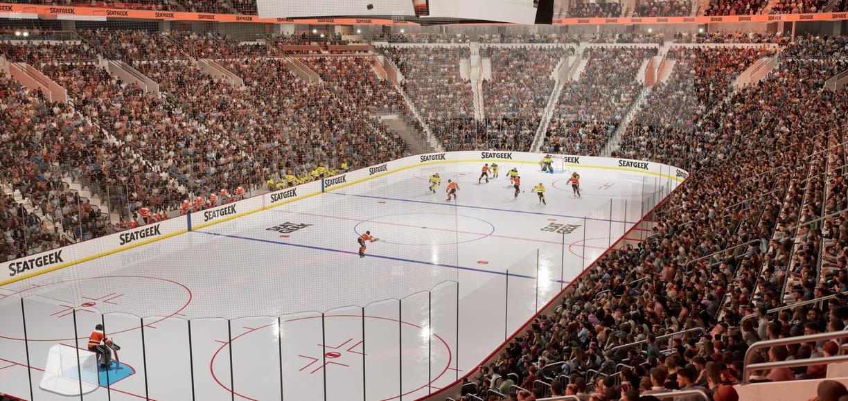 Xfinity Mobile Arena - Section 109 Seat View