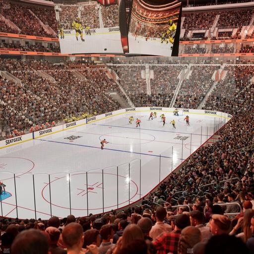Xfinity Mobile Arena - Section 109 Seat View