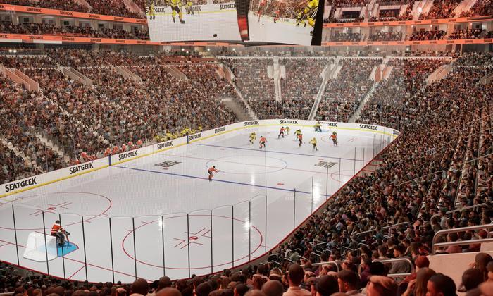 Xfinity Mobile Arena - Section 109 Seat View