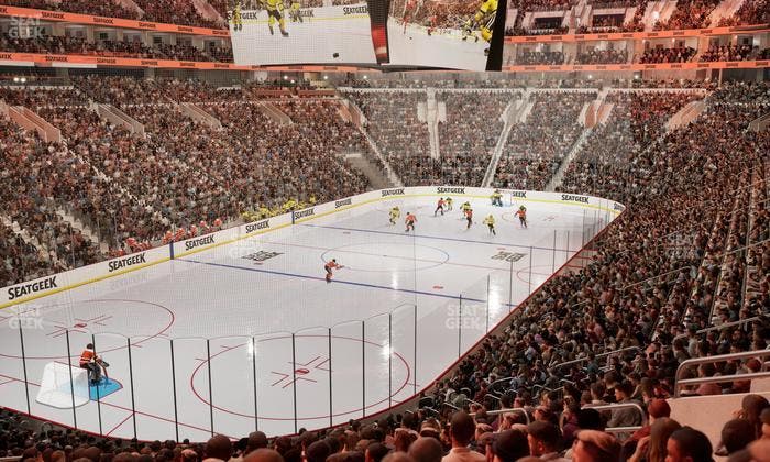 Xfinity Mobile Arena - Section 109 Seat View