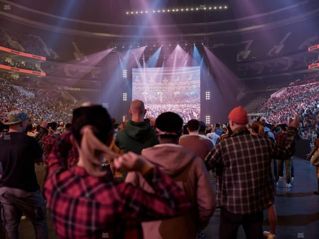 Xfinity Mobile Arena - Section 109 Seat View