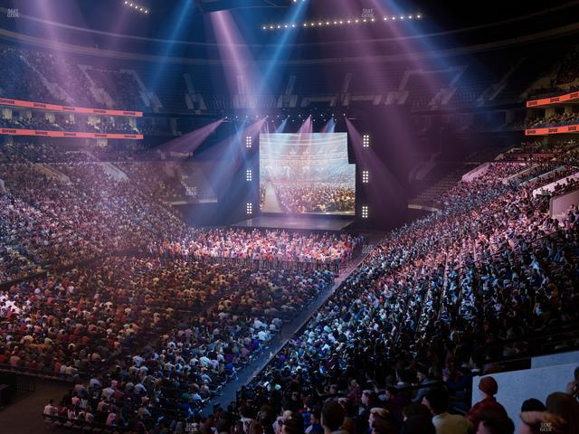 Xfinity Mobile Arena - Section 109 Seat View