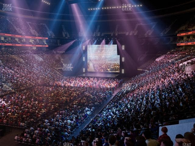 Xfinity Mobile Arena - Section 109 Seat View