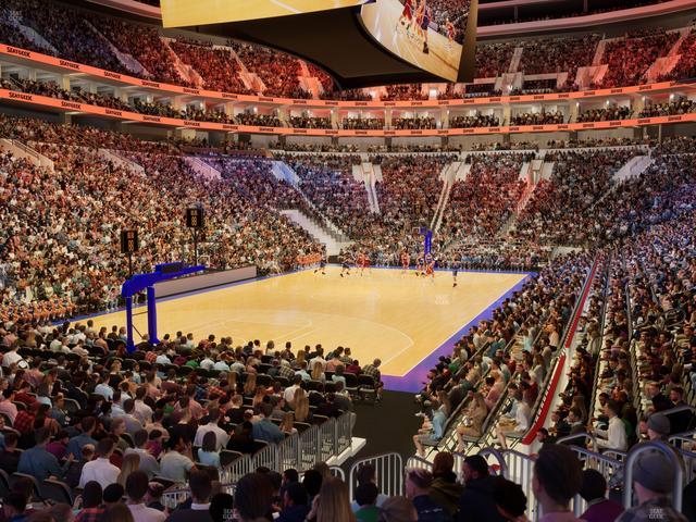 Xfinity Mobile Arena - Section 109 Seat View