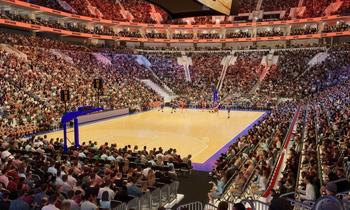 Xfinity Mobile Arena - Section 109 Seat View
