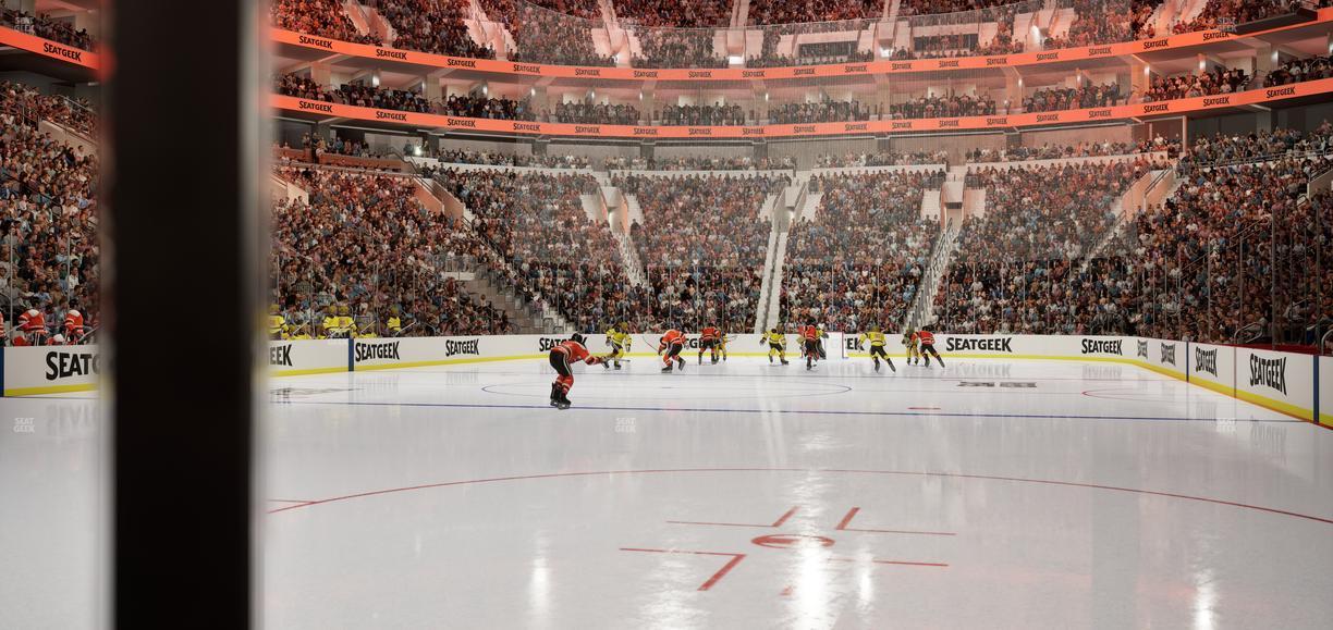 Xfinity Mobile Arena - Section 109 Seat View