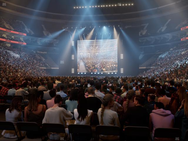 Xfinity Mobile Arena - Section 109 Seat View