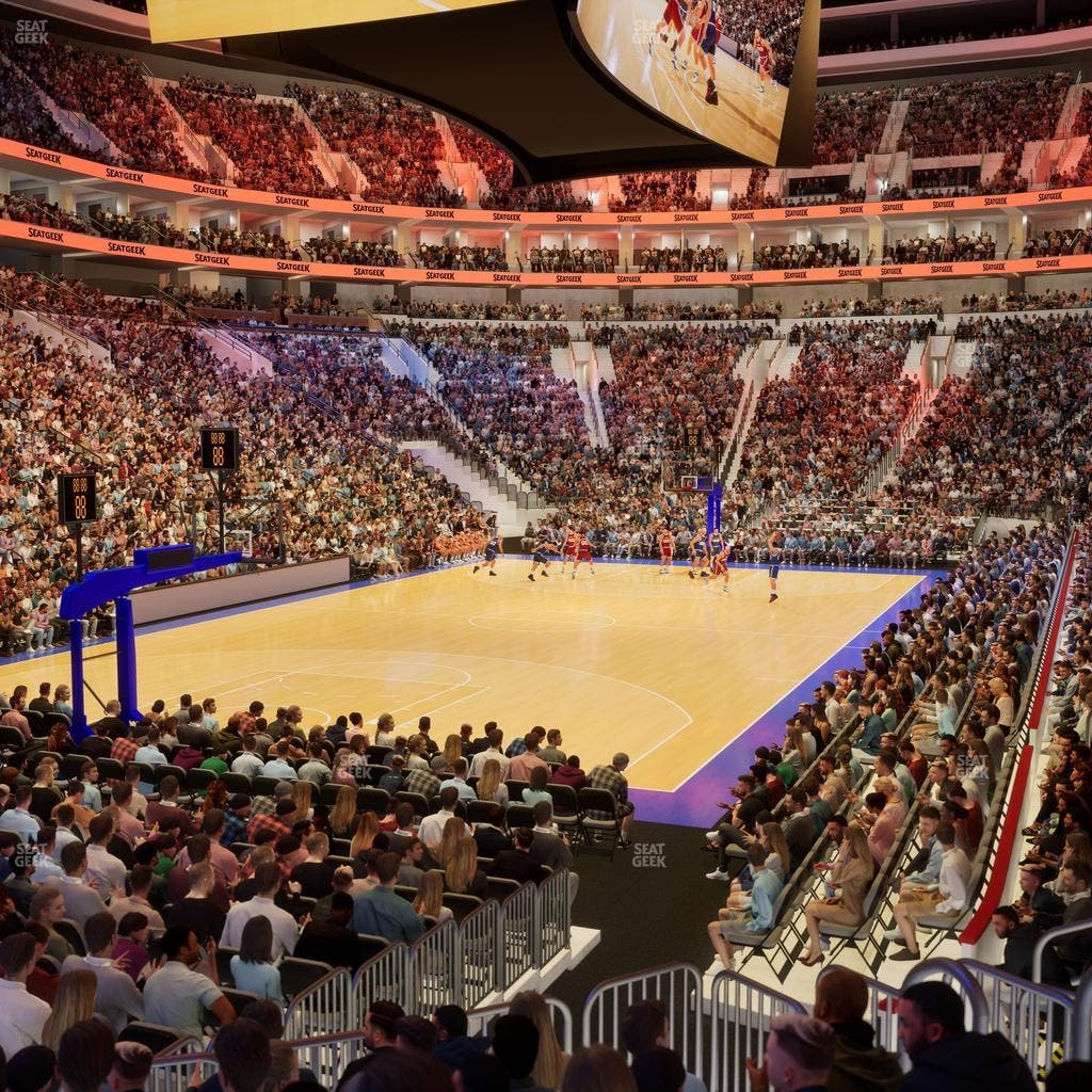 Xfinity Mobile Arena - Section 109 Seat View