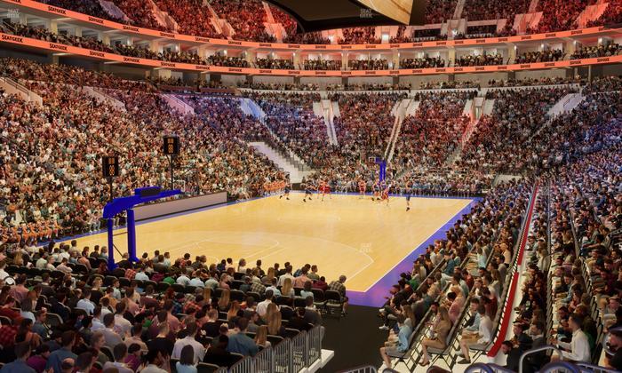 Xfinity Mobile Arena - Section 109 Seat View