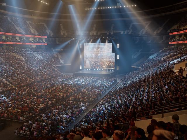 Xfinity Mobile Arena - Section 109 Seat View