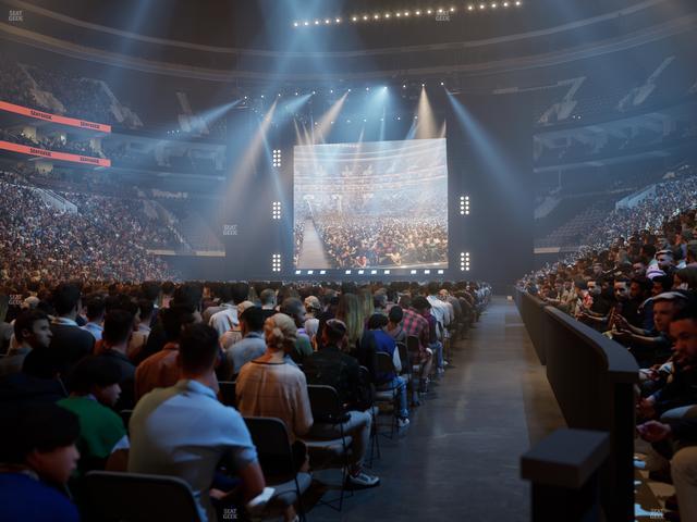 Xfinity Mobile Arena - Section 110 Seat View