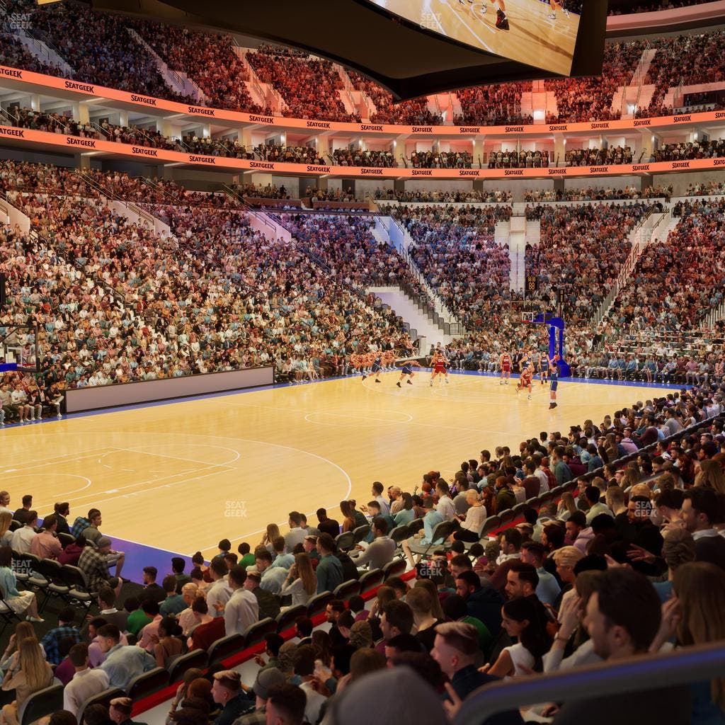 Xfinity Mobile Arena - Section 110 Seat View