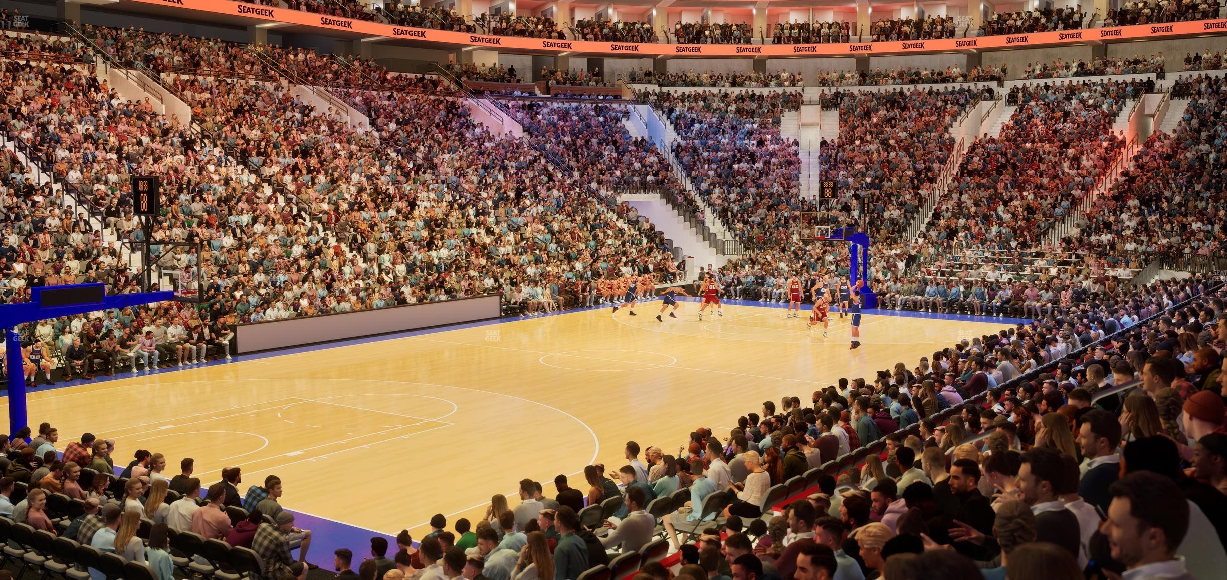 Xfinity Mobile Arena - Section 110 Seat View