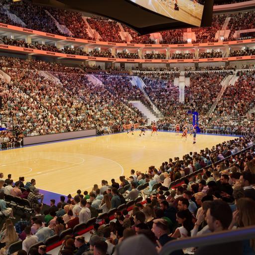 Xfinity Mobile Arena - Section 110 Seat View