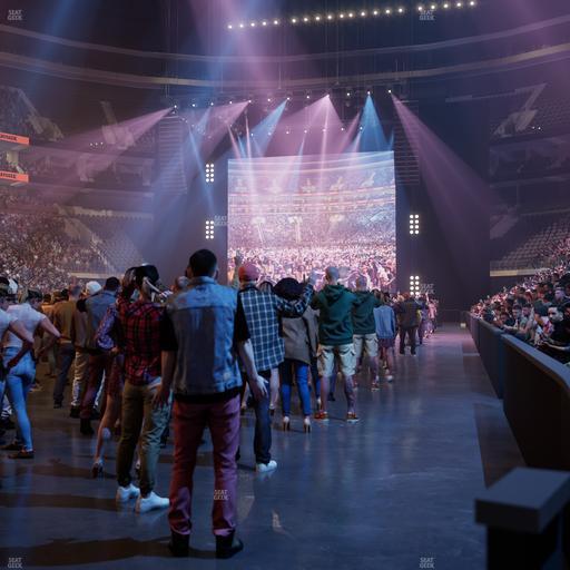 Xfinity Mobile Arena - Section 110 Seat View