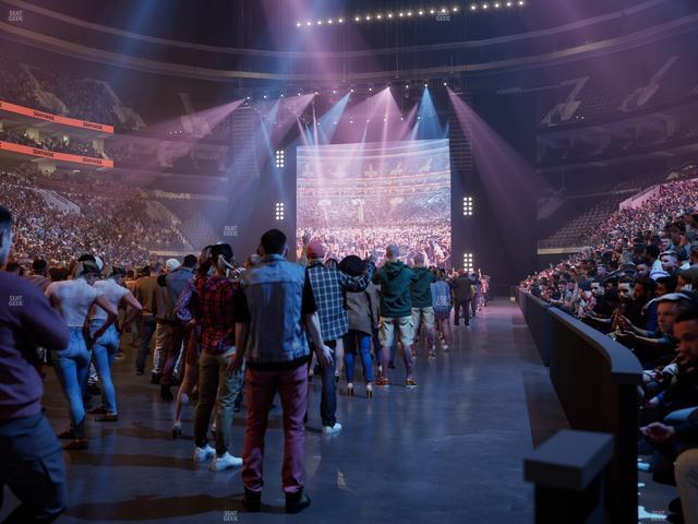Xfinity Mobile Arena - Section 110 Seat View