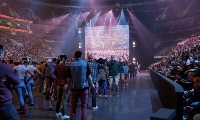 Xfinity Mobile Arena - Section 110 Seat View