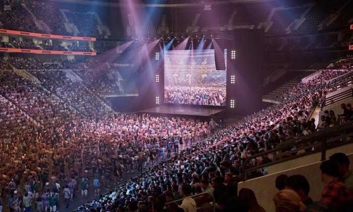 Xfinity Mobile Arena - Section 110 Seat View