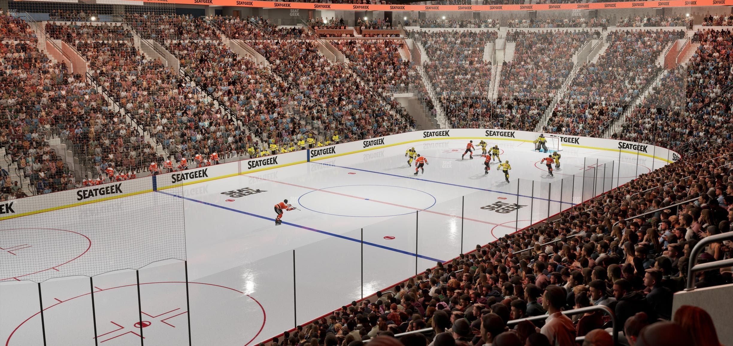 Xfinity Mobile Arena - Section 110 Seat View