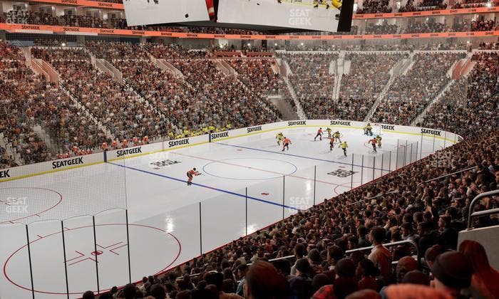 Xfinity Mobile Arena - Section 110 Seat View