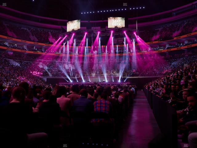 Xfinity Mobile Arena - Section 110 Seat View