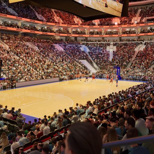 Xfinity Mobile Arena - Section 110 Seat View