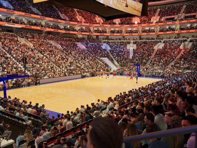 Xfinity Mobile Arena - Section 110 Seat View