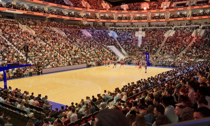 Xfinity Mobile Arena - Section 110 Seat View