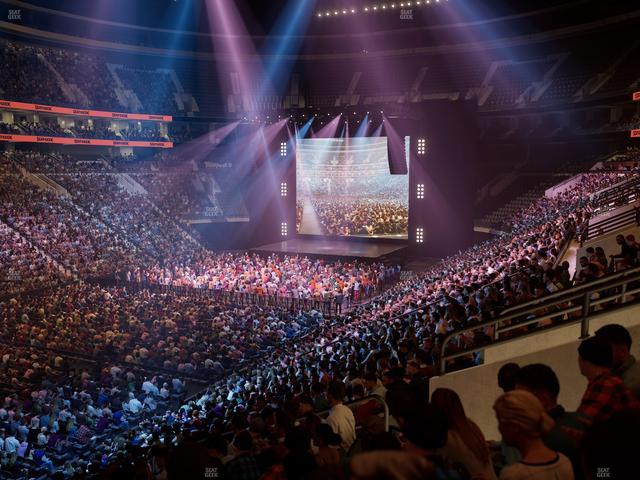 Xfinity Mobile Arena - Section 110 Seat View