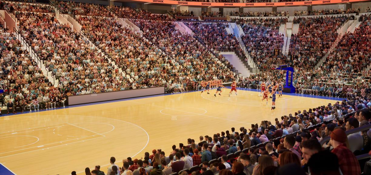 Xfinity Mobile Arena - Section 111 Seat View